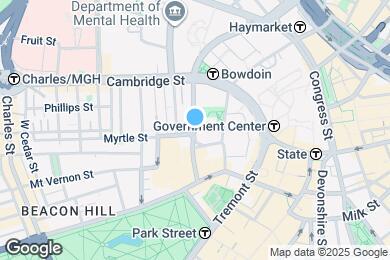 Map image of the property - 12 Bowdoin St