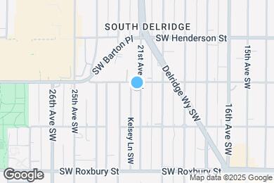 Map image of the property - 9211 21st Ave SW