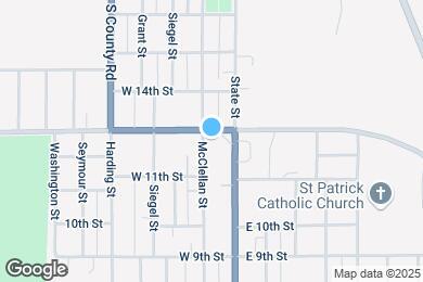 Map image of the property - 1112 McClellan St
