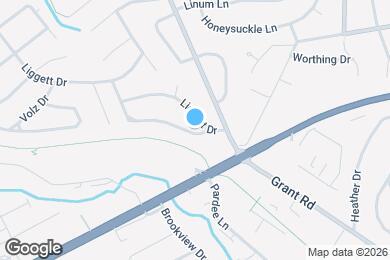 Map image of the property - 1722 Ridgewood Dr