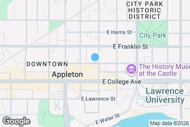 Map image of the property - 127 N Appleton St