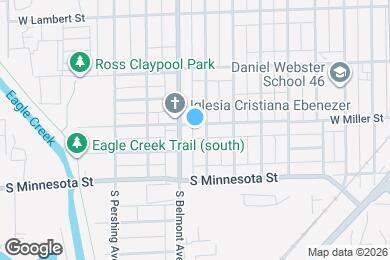 Map image of the property - 2013 W Miller St