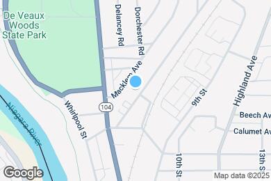 Map image of the property - 2868 McKoon Ave