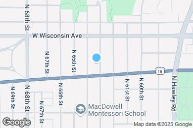 Map image of the property - 531 N 63rd St