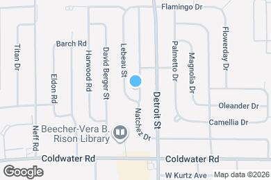 Map image of the property - 6113 Natchez Dr