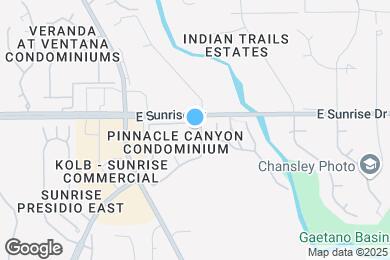 Map image of the property - 7050 E Sunrise Dr