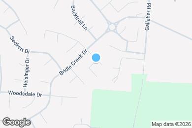 Map image of the property - 325 Steeplechase Ln