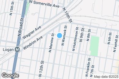 Map image of the property - 5131 N 11th St