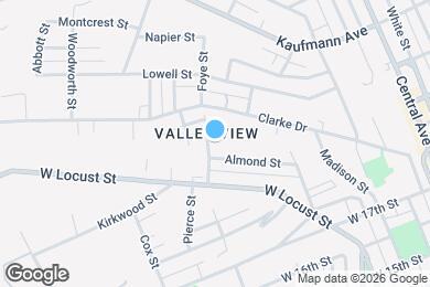 Map image of the property - 2122 Foye St