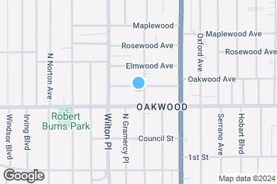 Map image of the property - Oakwood Larchmont Village