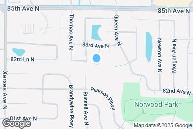 Map image of the property - 2539 83rd Ct N