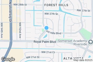 Map image of the property - 2455 NW 89th Dr