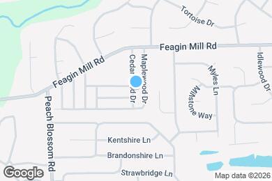Map image of the property - 620 Cedarwood Dr