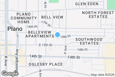 Map image of the property - 1604 15th Pl