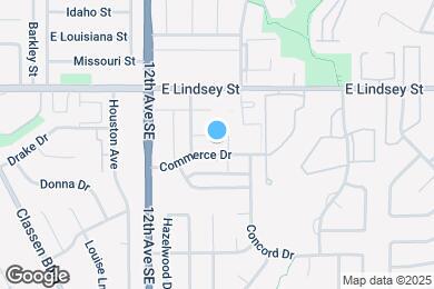 Map image of the property - 1309 Commerce Dr
