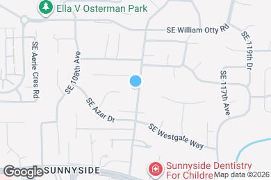 Map image of the property - 11835 SE Valley View Terrace