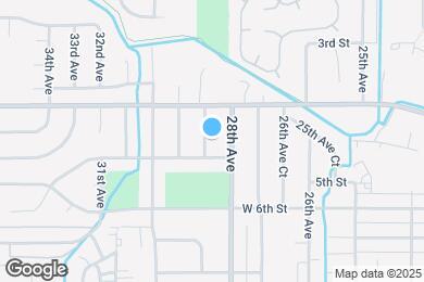 Map image of the property - 432 28th Ave Ct