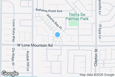 Map image of the property - 2501 Lady Elizabeth Ct