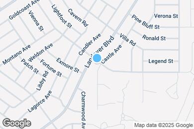 Map image of the property - 4201 Castle Ave