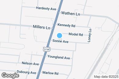 Map image of the property - 1743 Sonne Ave