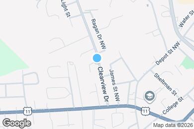 Map image of the property - 195 Clearview Dr