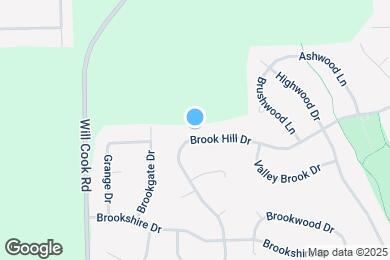 Map image of the property - 11760 Brook Hill Dr