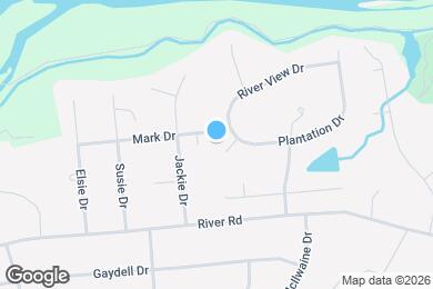 Map image of the property - 3808 Plantation Ct