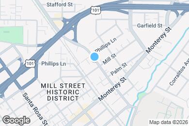 Map image of the property - 781 California Blvd