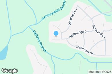 Map image of the property - 547 Rockbridge Dr