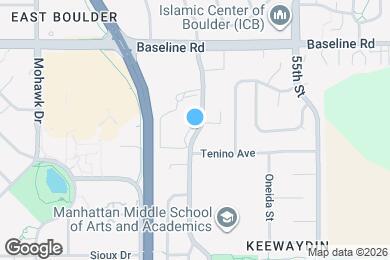 Map image of the property - 525 Manhattan Dr