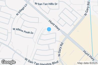 Map image of the property - 2050 W Hayden Peak Dr
