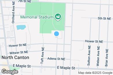 Map image of the property - 327 Pershing Ave NE