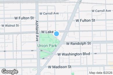 Map image of the property - 1451 W Randolph St