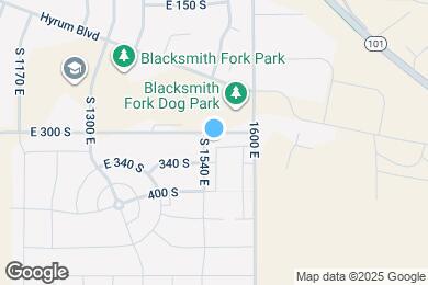 Map image of the property - 1535 E 320 S