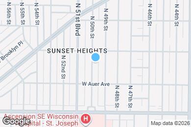 Map image of the property - 3260 N 50th St