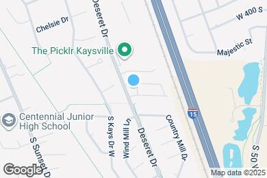 Map image of the property - 690 S Edge Ln