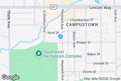 Map image of the property - 2603 Knapp St