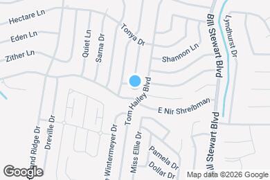 Map image of the property - 1057 Tammy Sue Ln