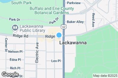 Map image of the property - 2739 South Park Ave