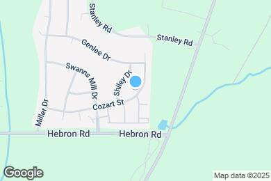 Map image of the property - 1413 Cozart St