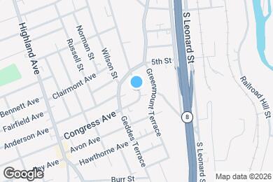Map image of the property - 468 Congress Ave