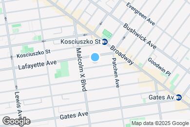 Map image of the property - 475 Van Buren St