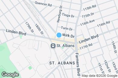 Map image of the property - 18717 Linden Blvd