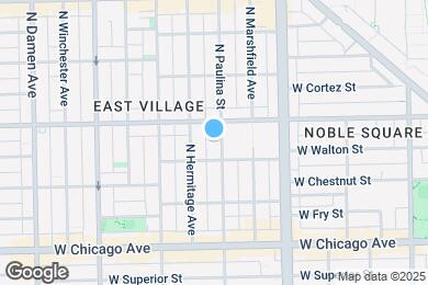 Map image of the property - 916 N Paulina St