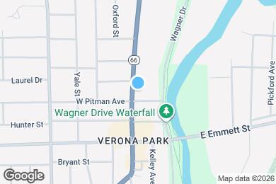 Map image of the property - 842 Capital Ave NE