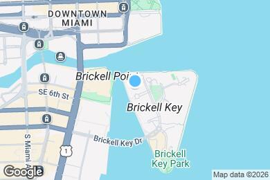 Map image of the property - 801 Brickell Key Blvd