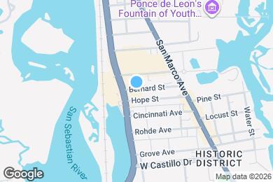Map image of the property - 35 Bernard St
