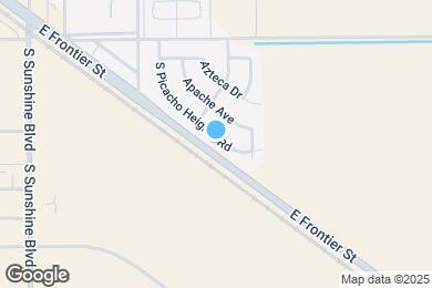 Map image of the property - 246 S Picacho Heights Rd