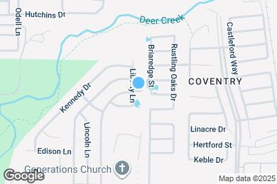 Map image of the property - 700 Liberty Ln