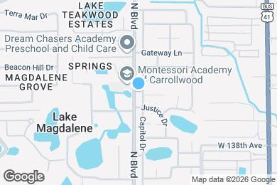 Map image of the property - 14008 Capitol Dr